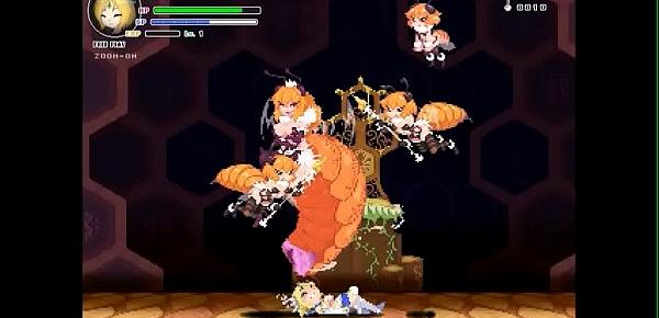  Milia Wars [Echidna Wars DX] All BOSS scenes